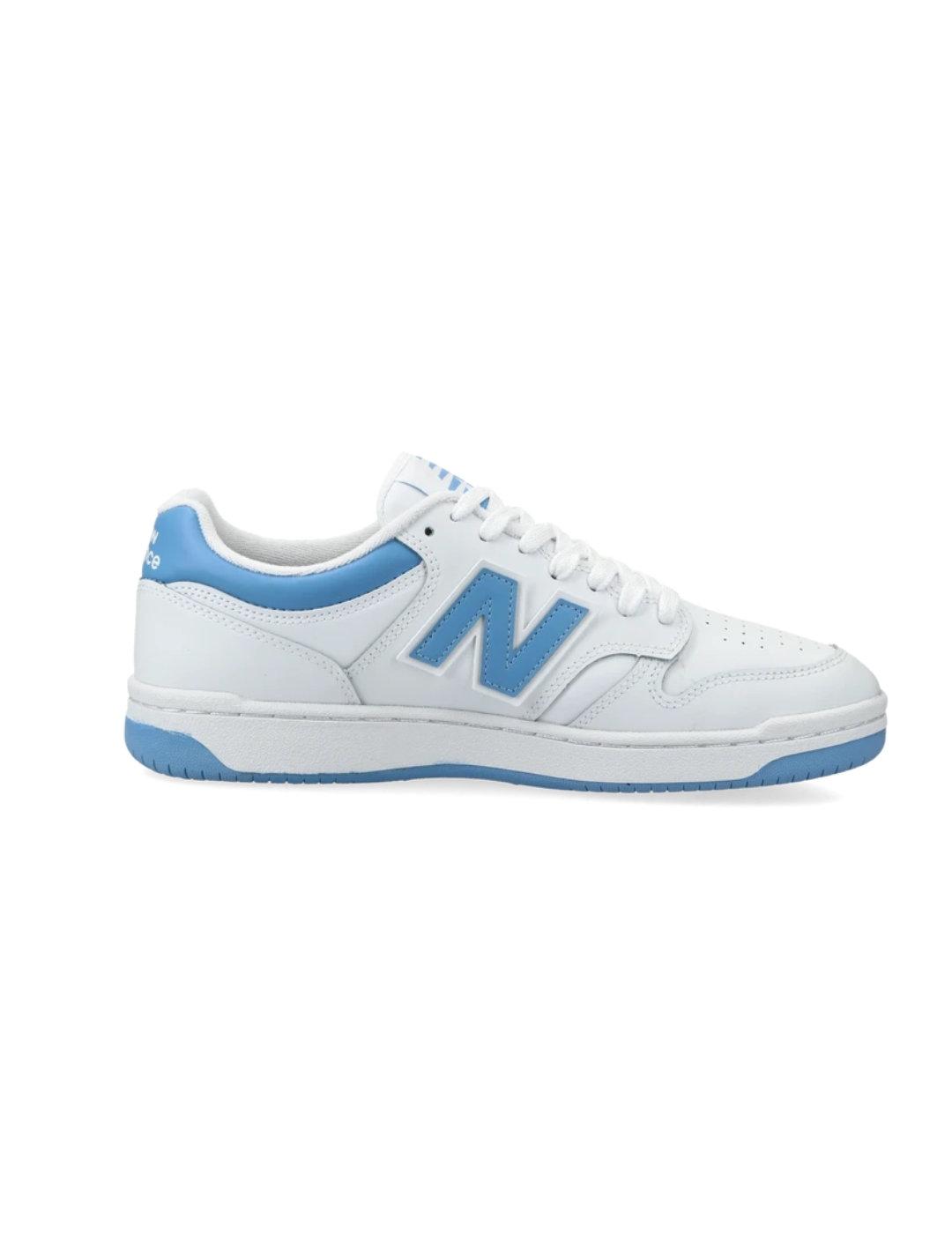 Zapatilla New Balance BB480LTC blanca/azul unisex