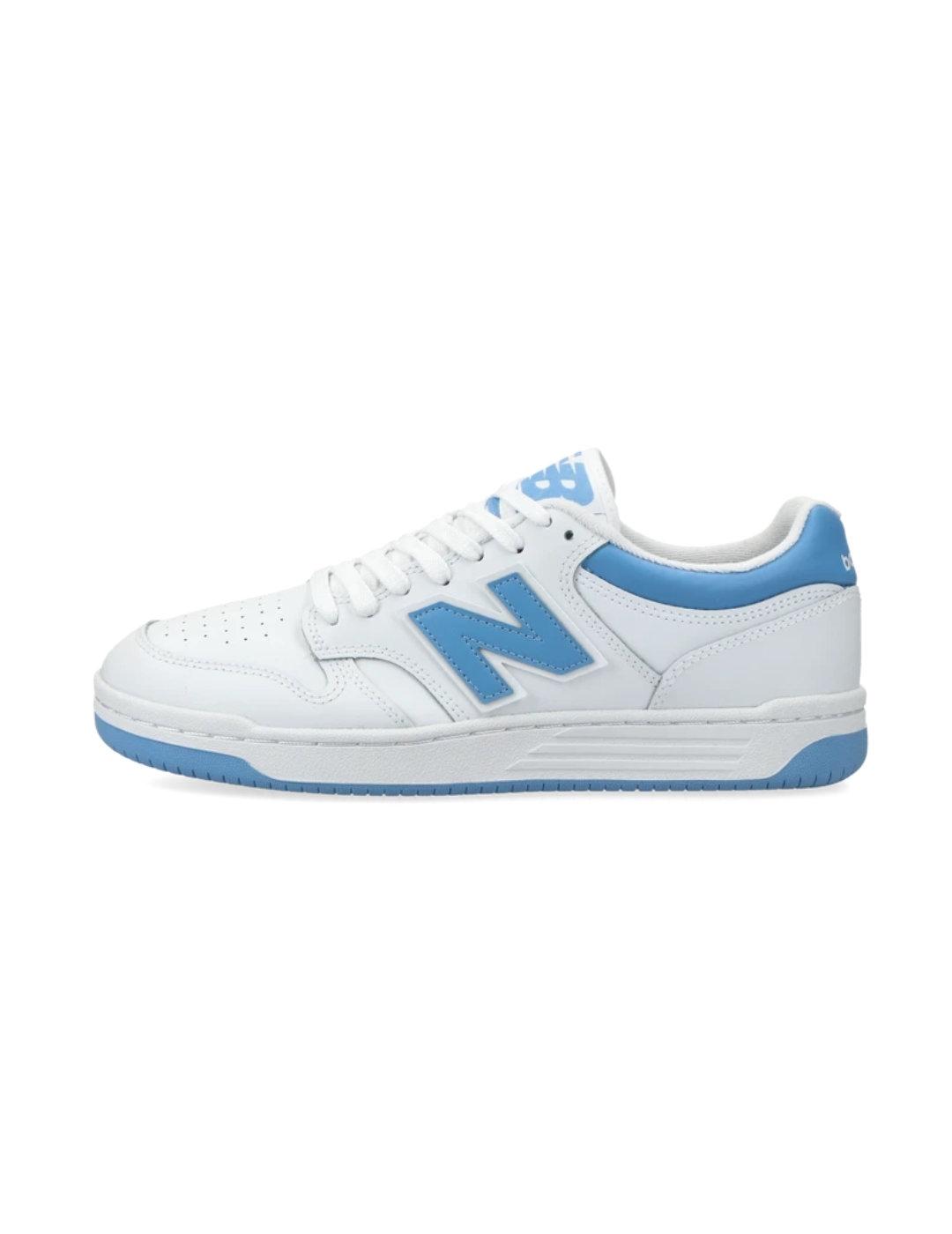 Zapatilla New Balance BB480LTC blanca/azul unisex