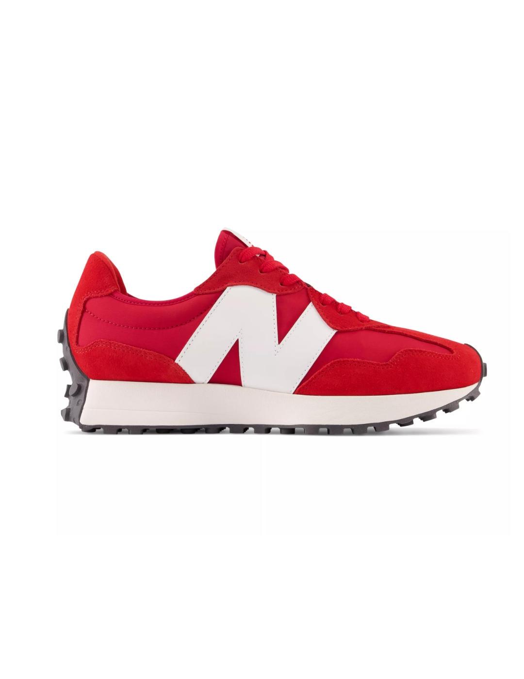 Zapatillas New Balance U327EC roja/blanca para hombre