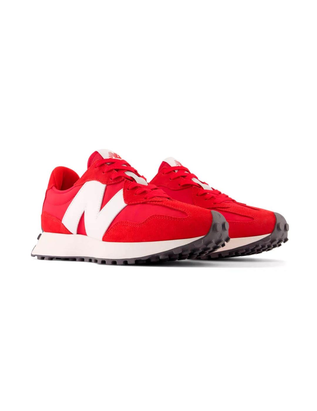 Zapatillas New Balance U327EC roja/blanca para hombre