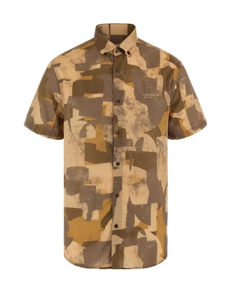 Camisa guess manga corta outlet