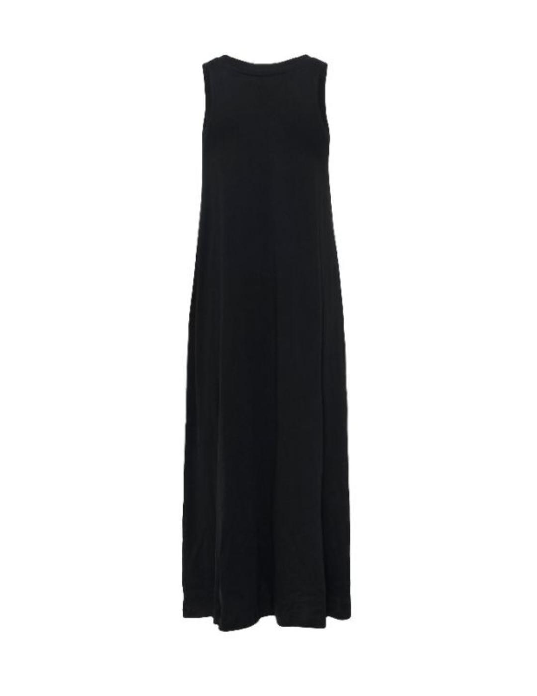 Vestido Only May largo negro sin mangas para mujer
