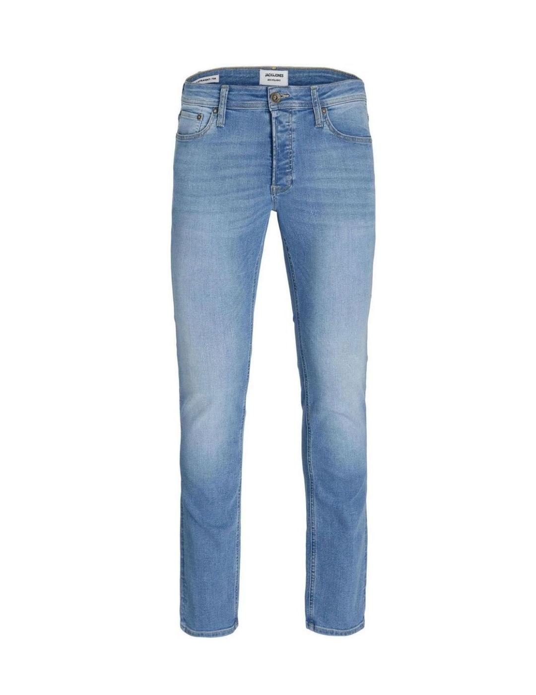 Pantalon vaquero Jack&Jones Glenn azul slim para hombre