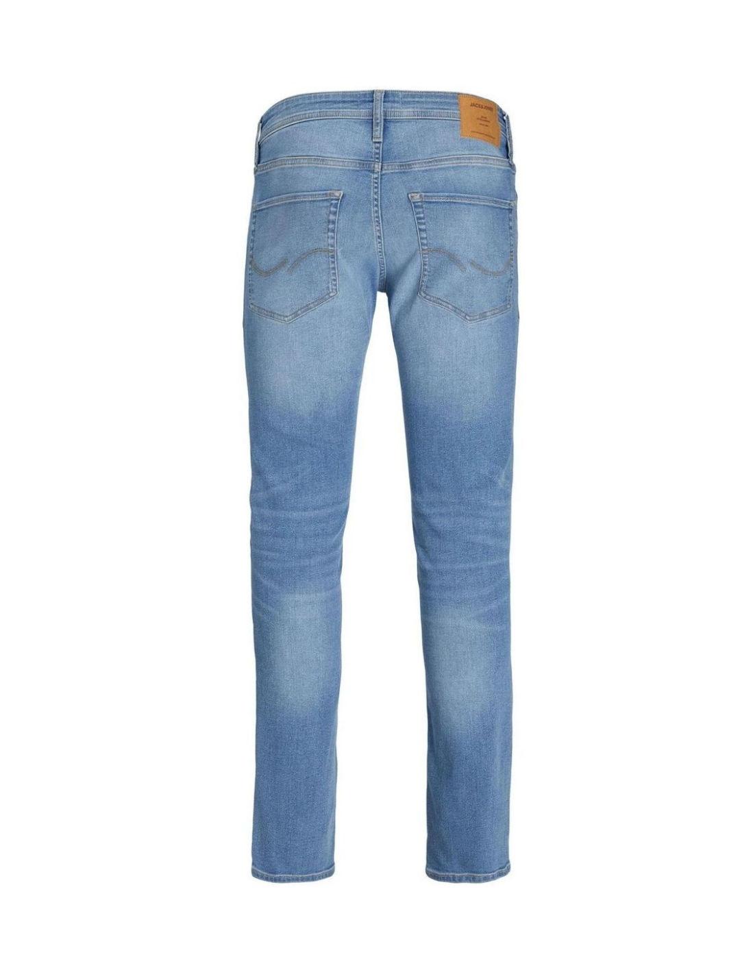 Pantalon vaquero Jack&Jones Glenn azul slim para hombre