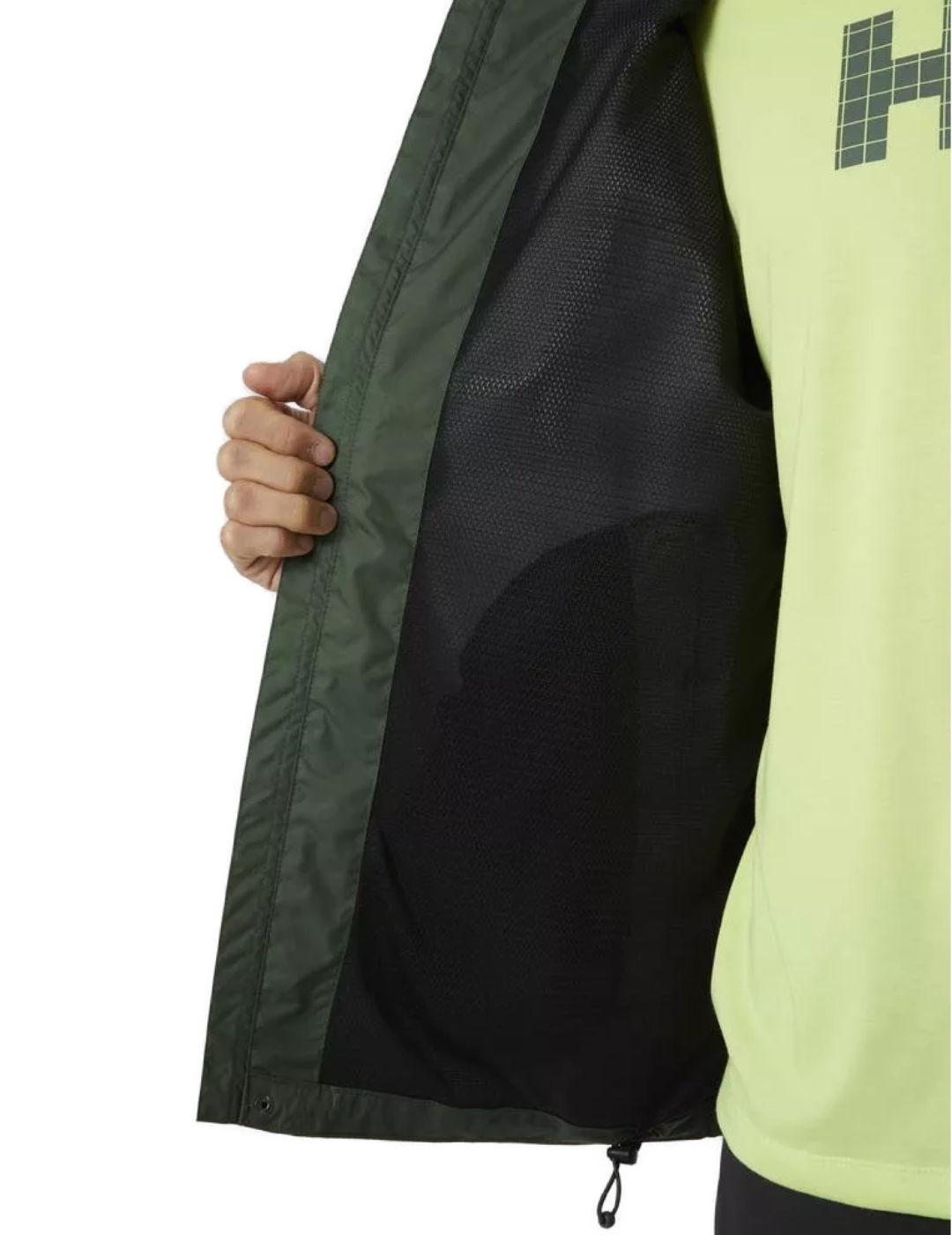 Chaqueta Helly Hansen Ervik verde oscuro para hombre