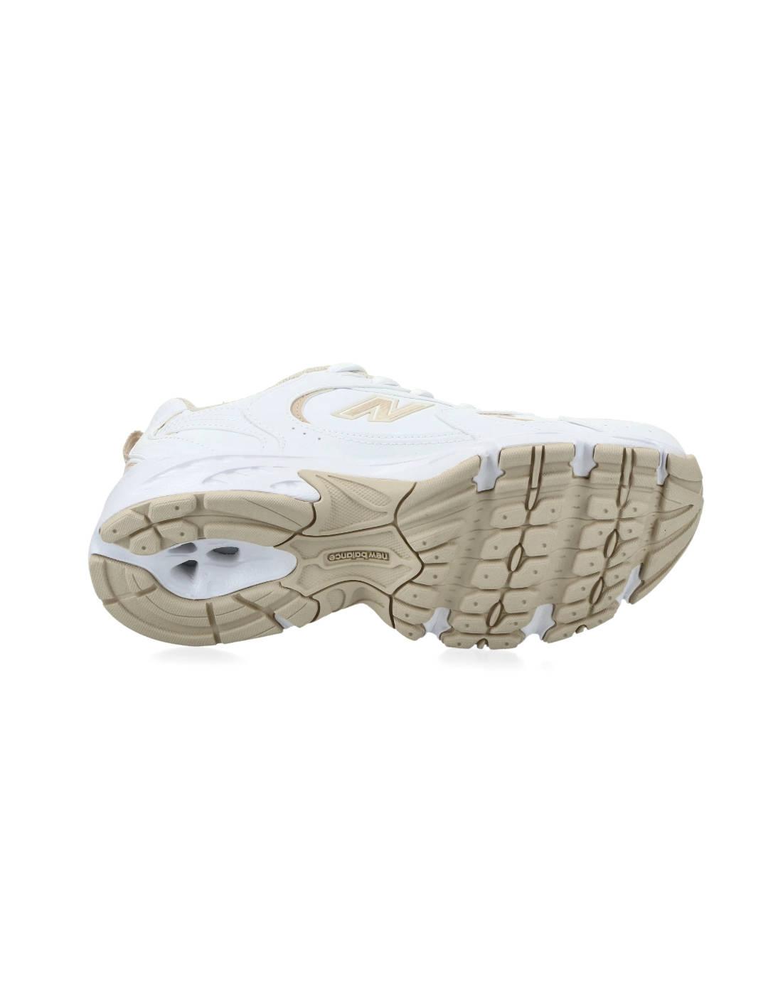 Zapatillas New Balance MR530SYA blanca y beige unisex