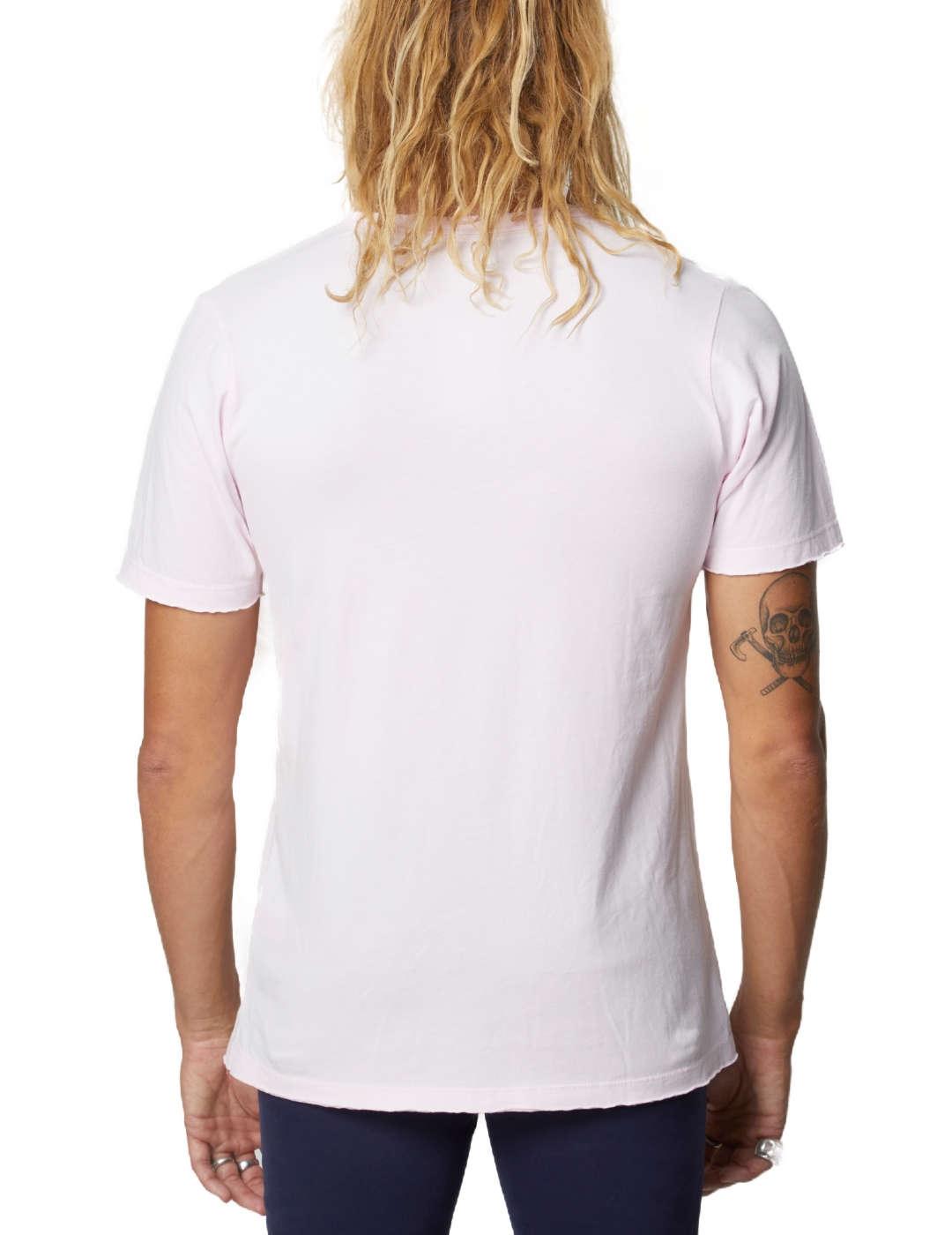 Camiseta Altonadock rosa coche vintage manga corta de hombre