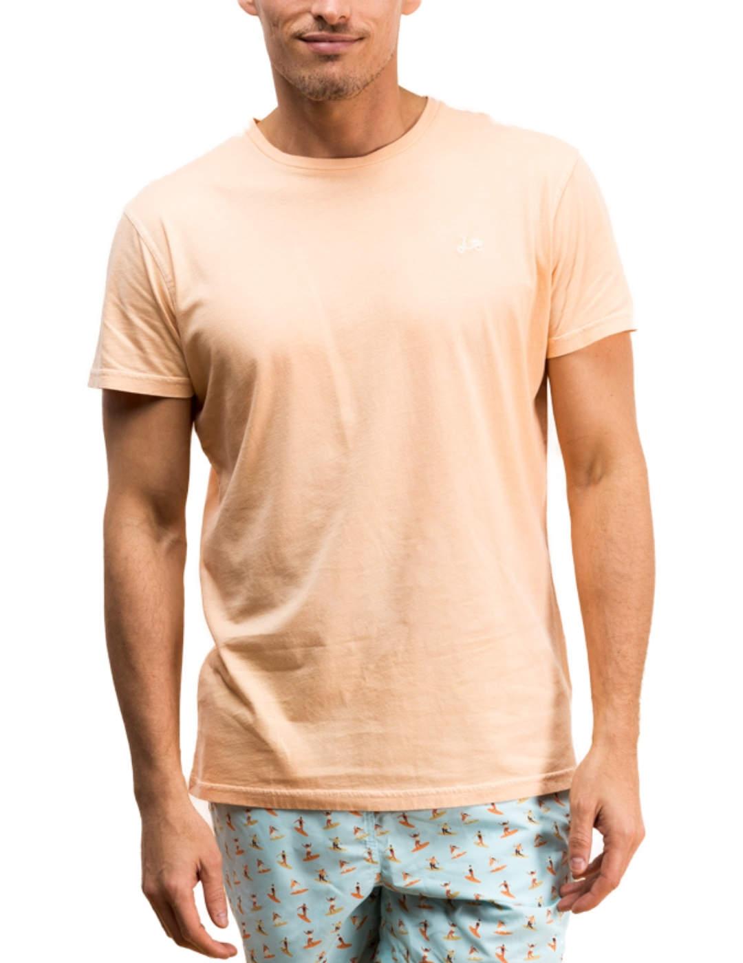 Camiseta Scotta melocoton para hombre-&