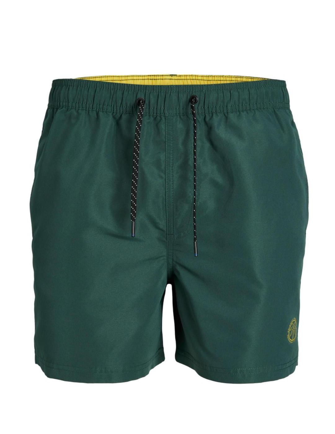 Bañador Jack&Jones Tfiji verde de hombre