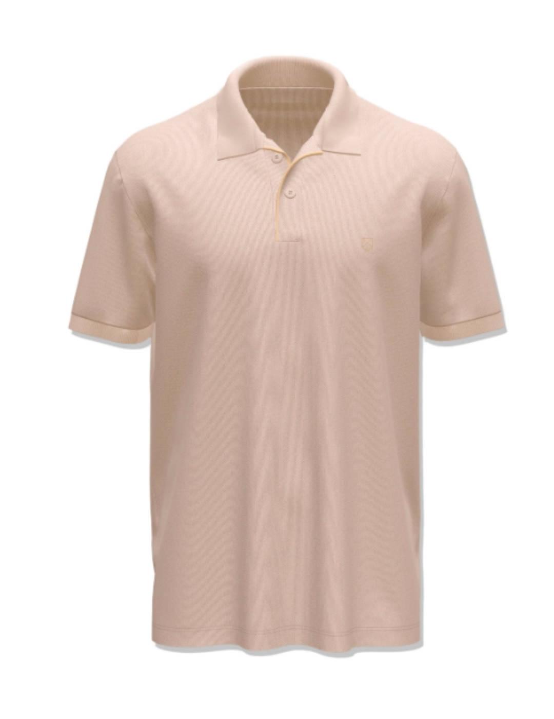 Polo Jack&Jones Sainz rosa manga corta para hombre