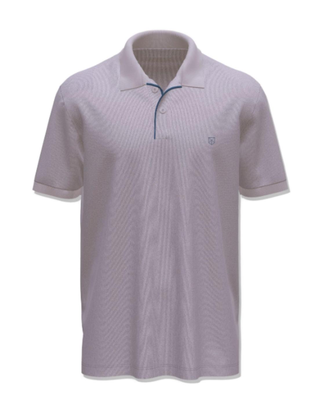 Polo Jack&Jones Sainz lila manga corta para hombre