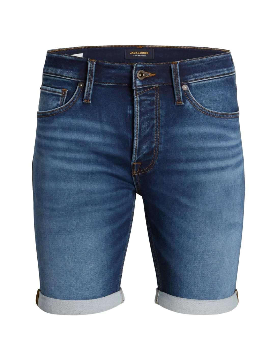 Bermuda vaquera Jack&Jones Rick azul medio de hombre