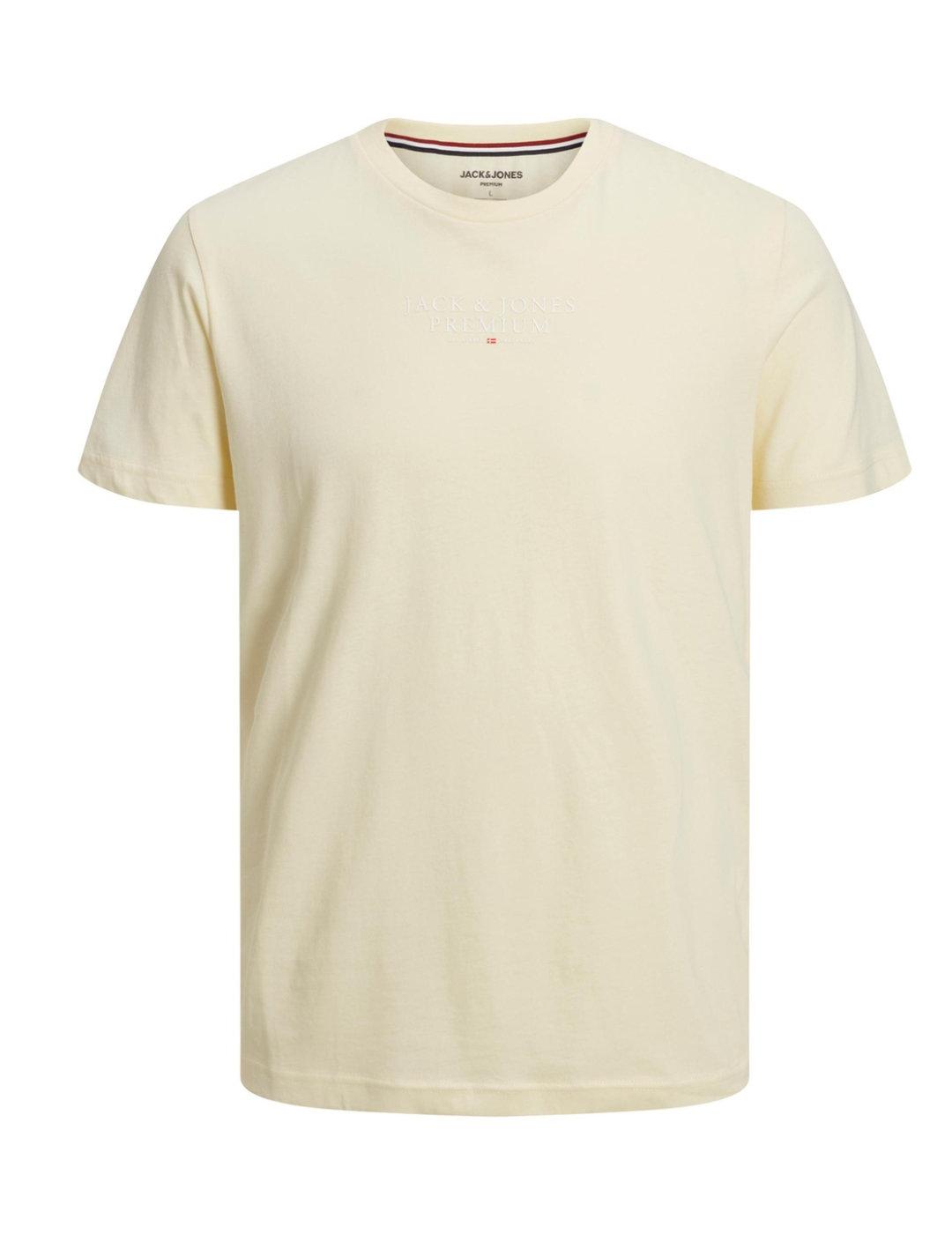 Camiseta Jack&Jones Bluarchie amarillo de hombre