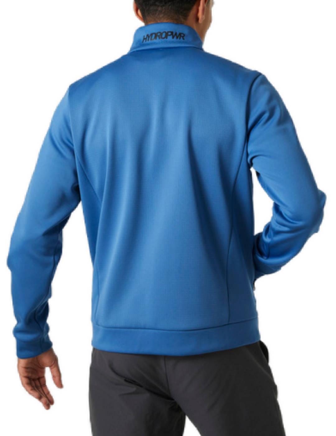 Chaqueta Helly Hansen Fleece azul con cremallera para hombre