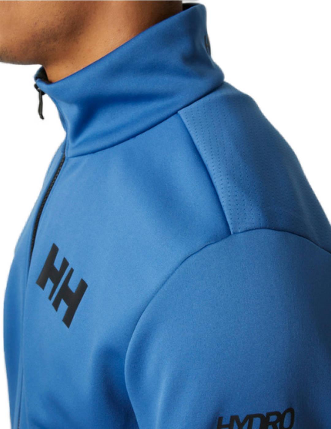 Chaqueta Helly Hansen Fleece azul con cremallera para hombre