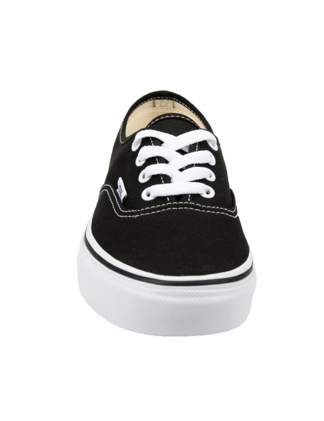 Vans Authentic negras caña baja de hombre