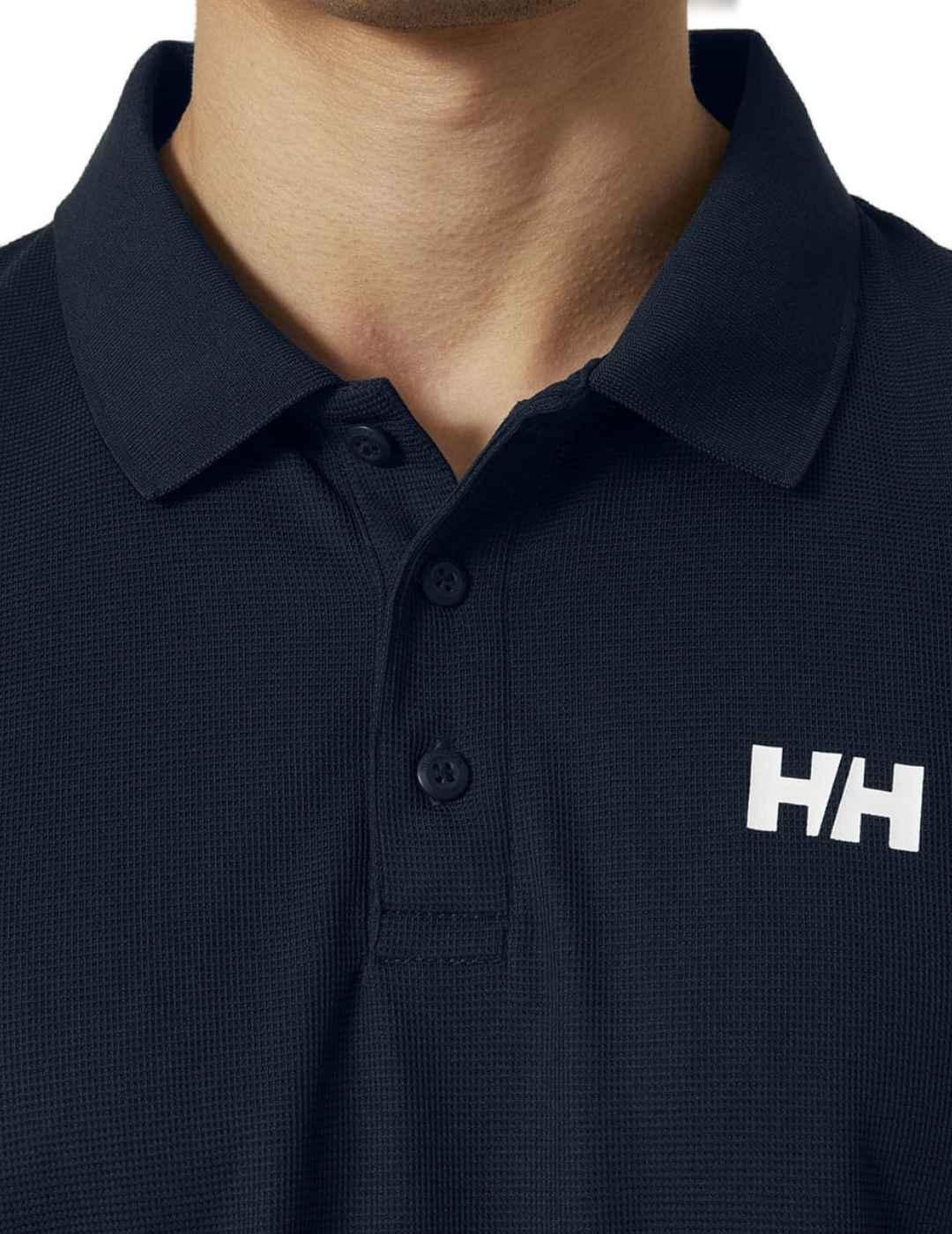 Polo Helly Hansen Ocean azul marino manga corta para hombre