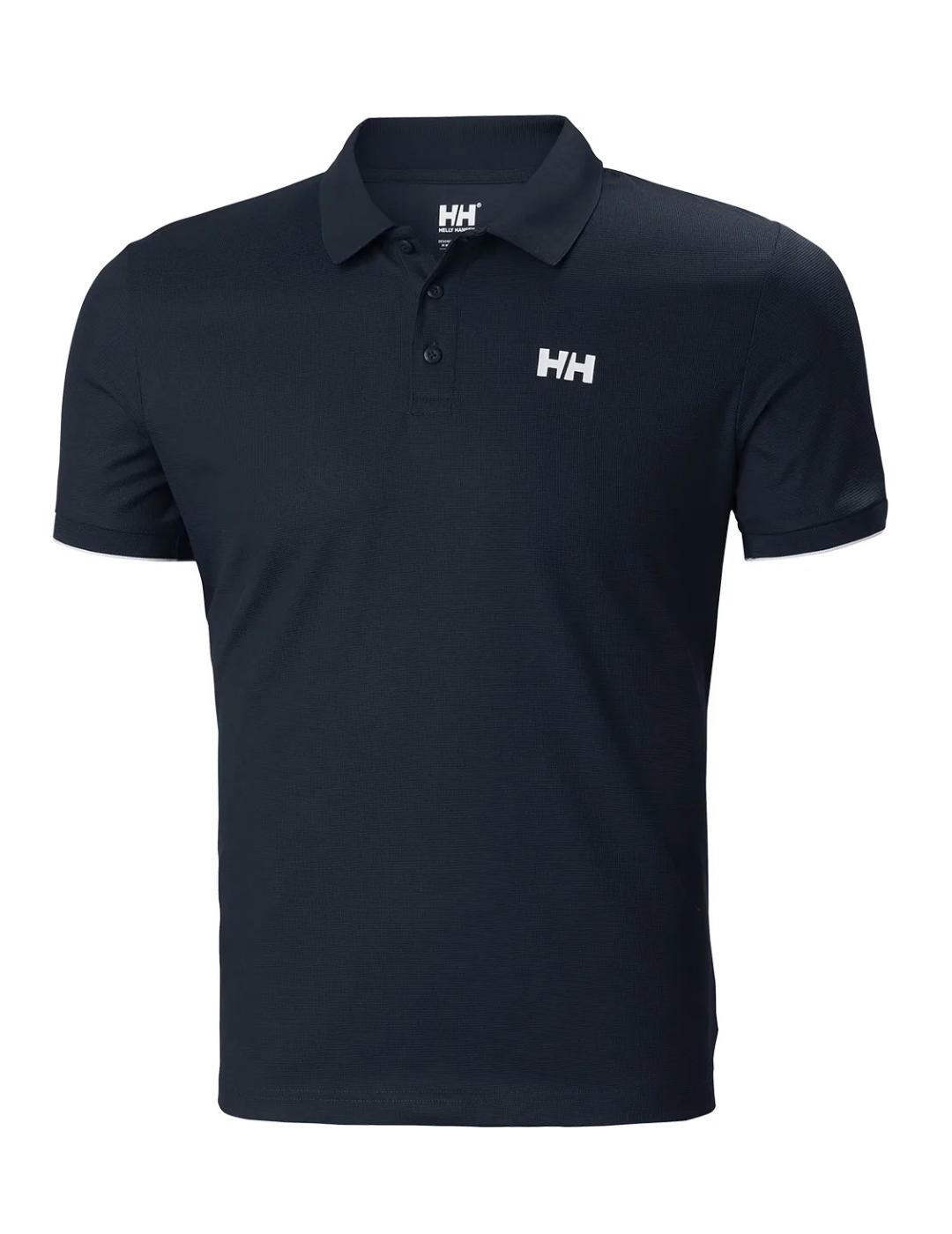 Polo Helly Hansen Ocean azul marino manga corta para hombre