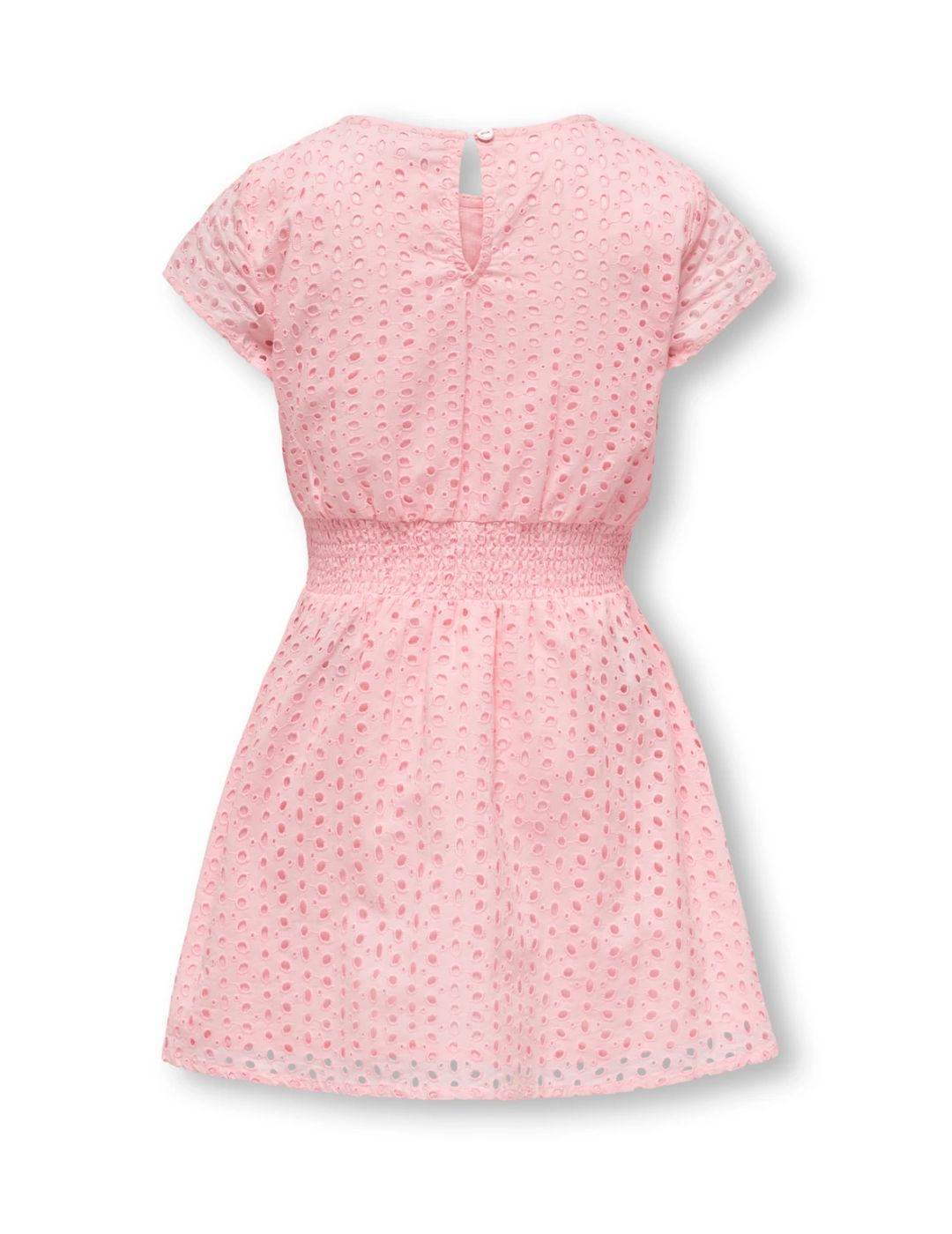 Vestido blanco corto para niña 2025