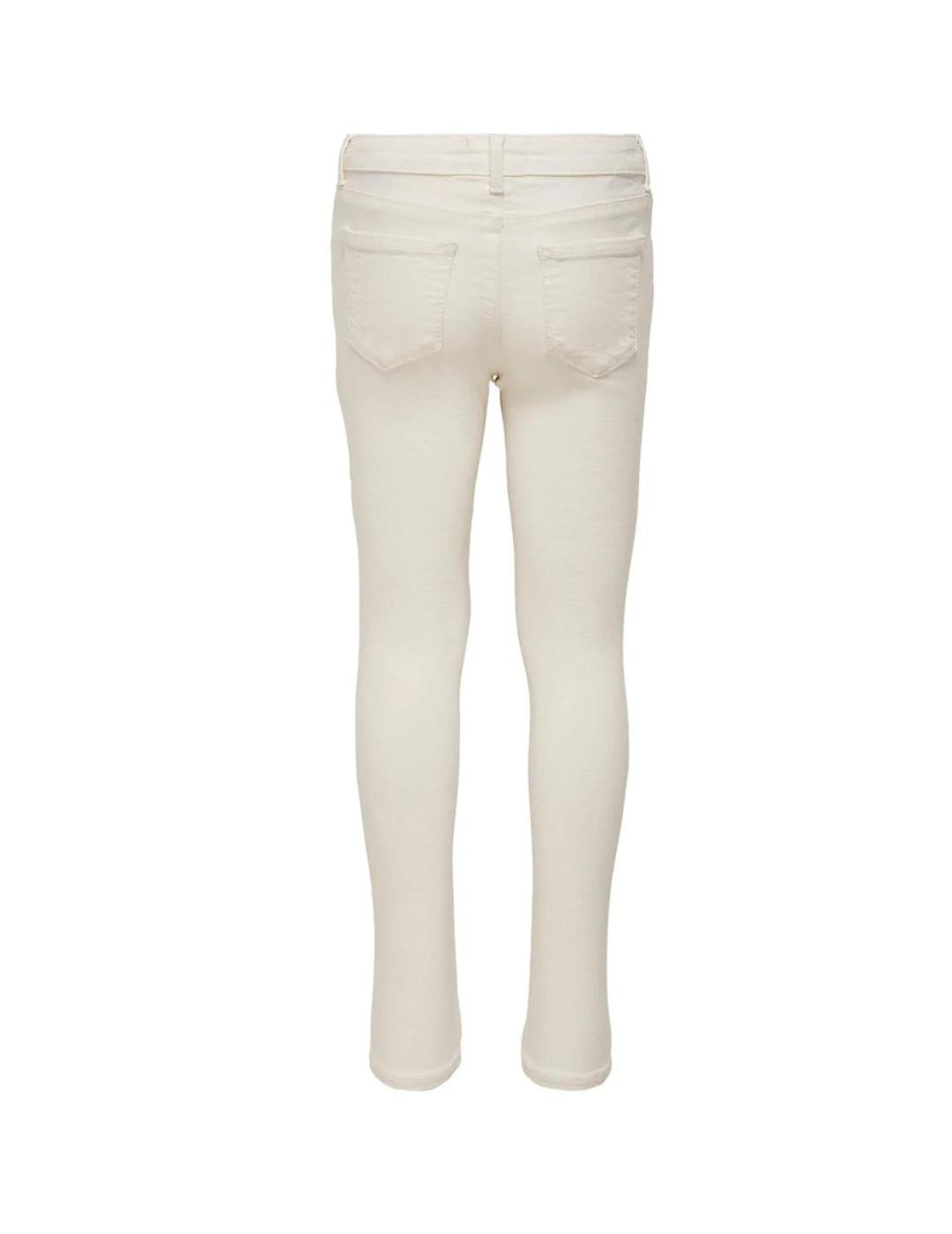 Pantalon vaquero Only Kids Amazing crudo skinny para niña