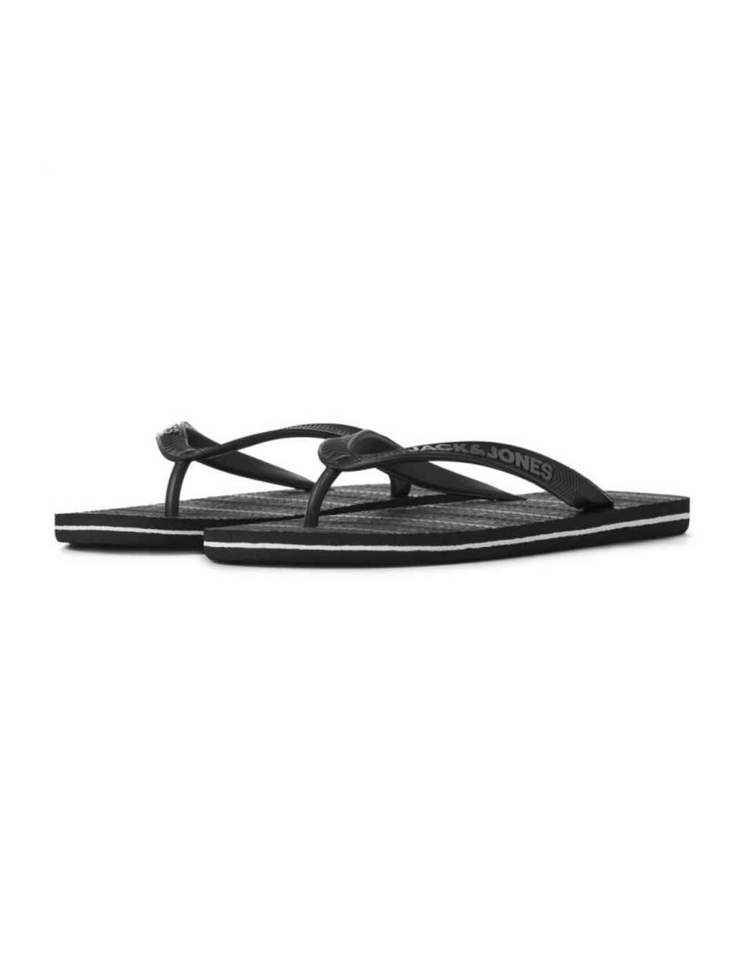 Chanclas Jack&Jones Basic negra de hombre-Sg