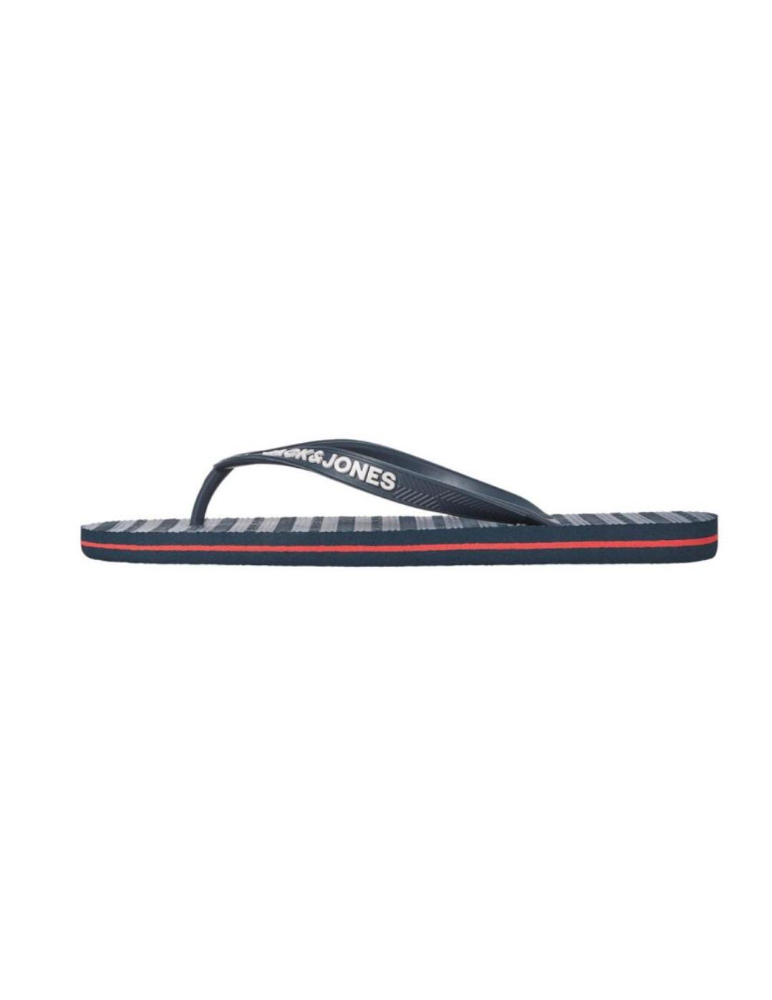 Chanclas Jack&Jones Basic marino de hombre