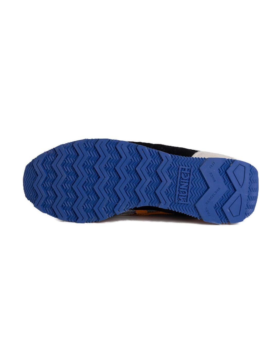 Zapatillas Munich Um 55 multicolor azul/naranja para hombre