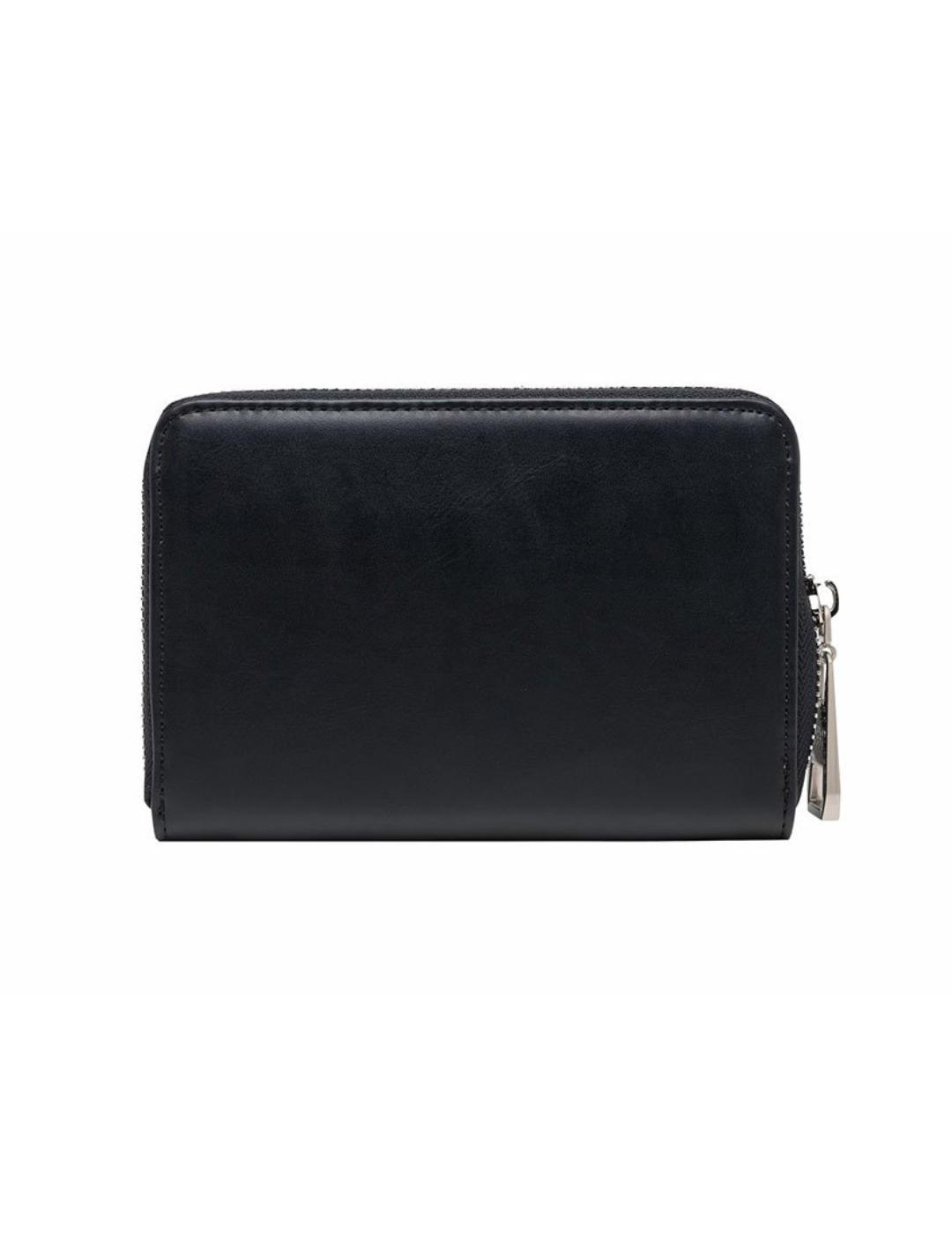 Cartera Replay negro cremallera para mujer