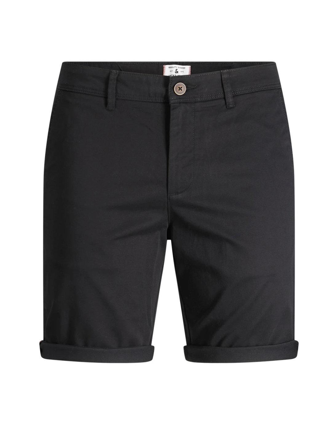 Bermuda Jack&jones Bowie negro para hombre