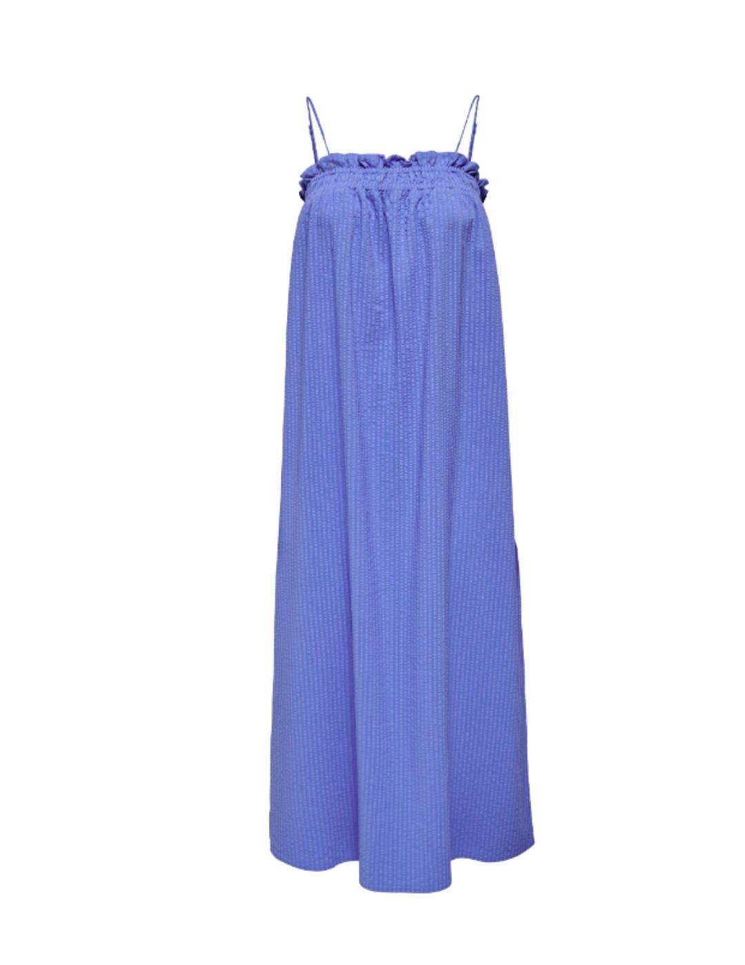 Vestido Only Mia azul tirantes para mujer