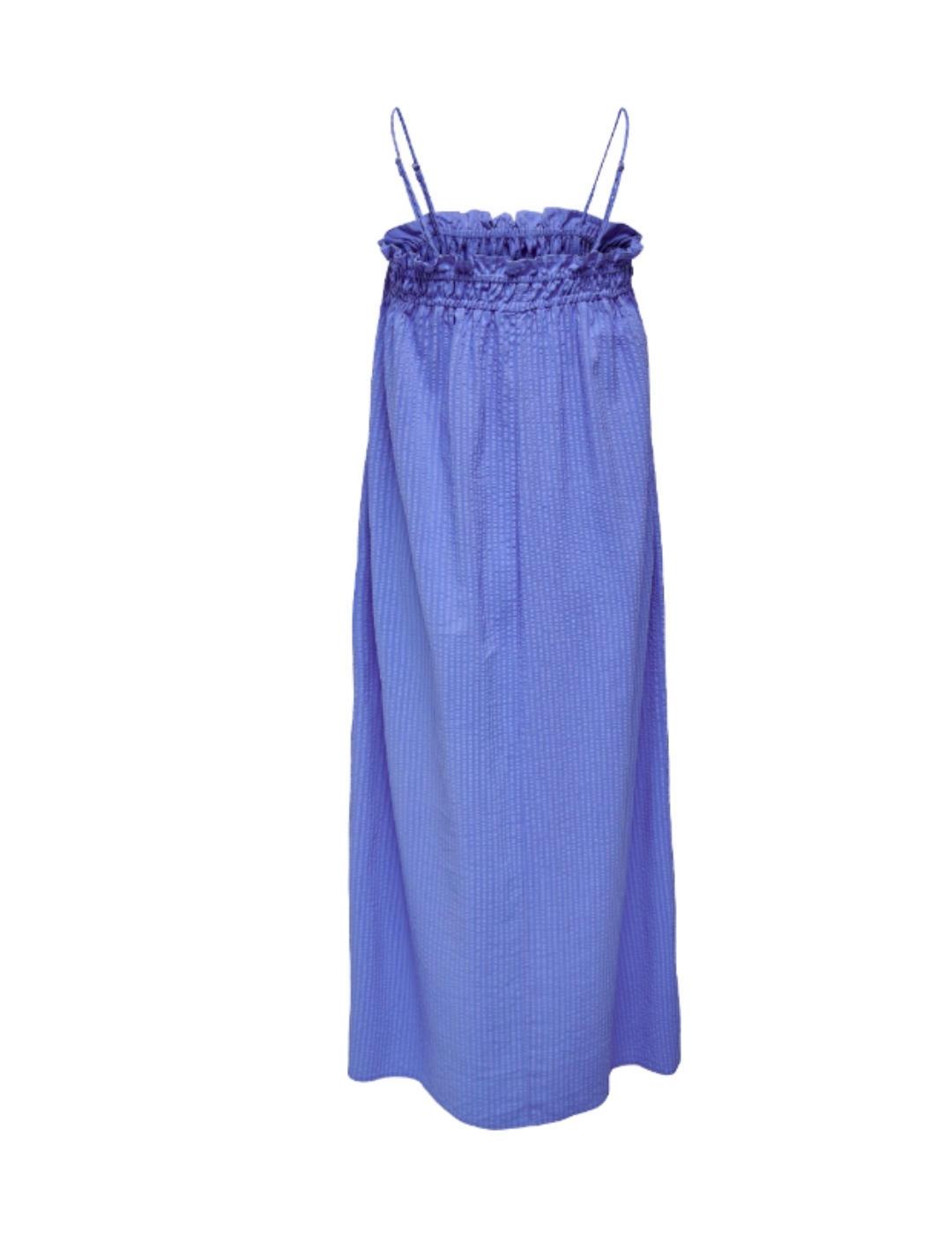 Vestido Only Mia azul tirantes para mujer