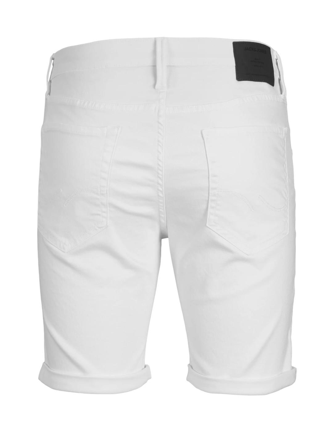 Bermuda Jack&Jones Rick blanco corte regular  para hombre