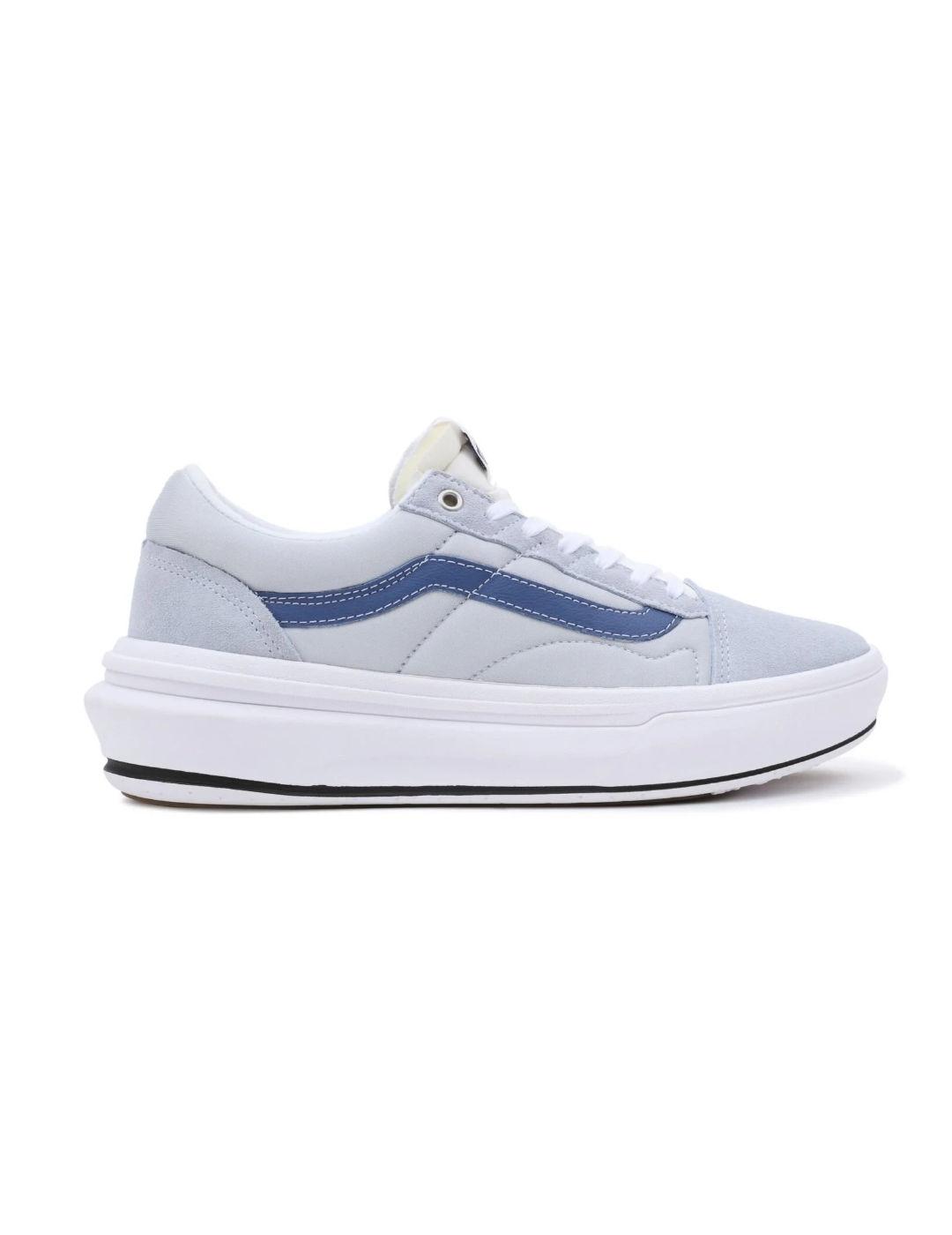 Zapatillas Vans Old Skool Over gris claro y azul hombre