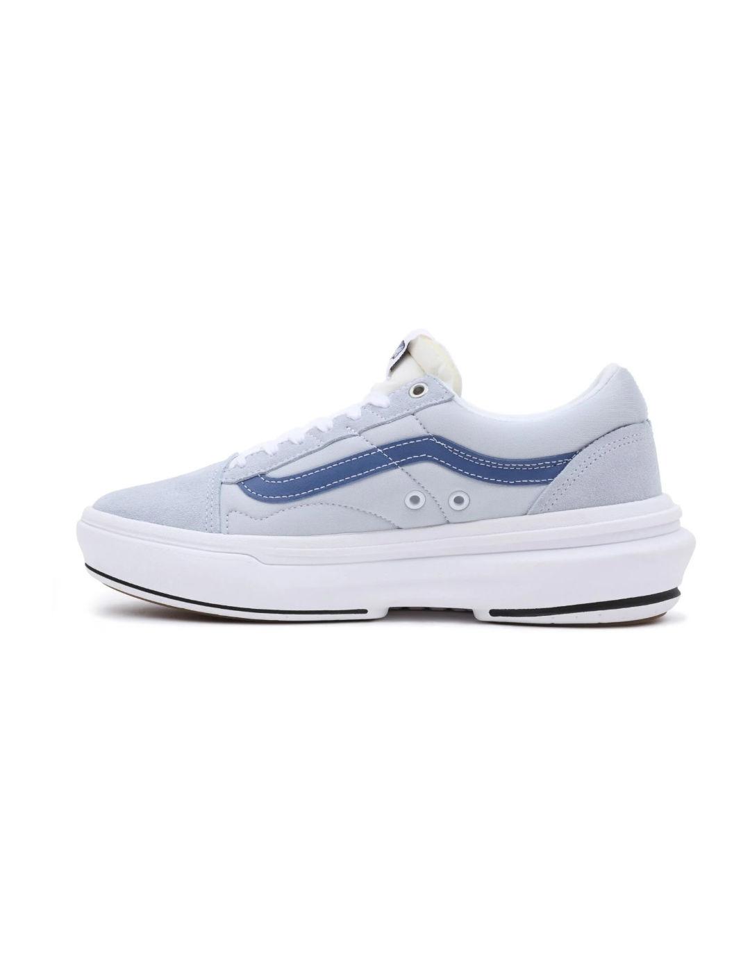 Zapatillas Vans Old Skool Over gris claro y azul hombre