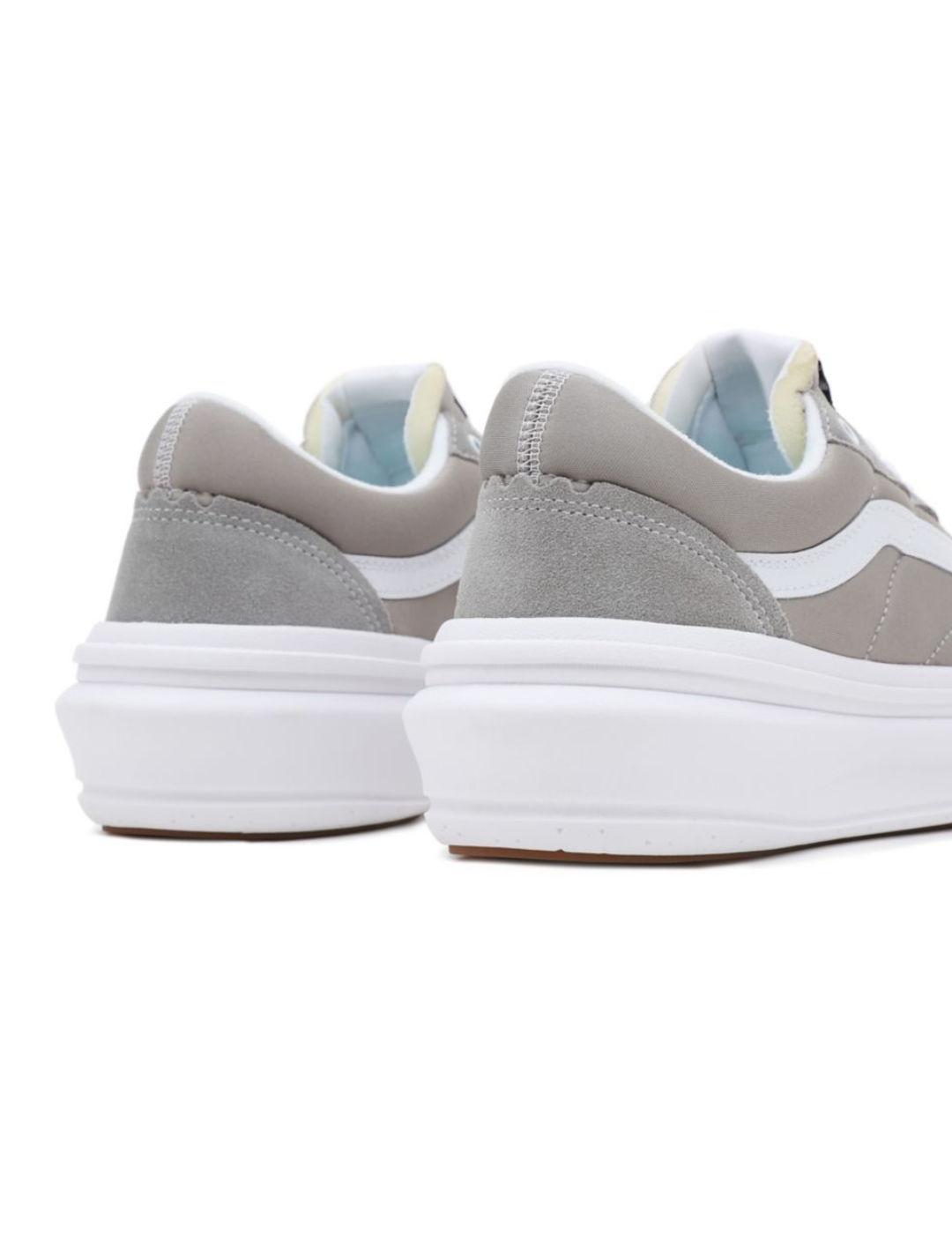 Zapatillas Vans Old Skool Over gris y blanco de hombre