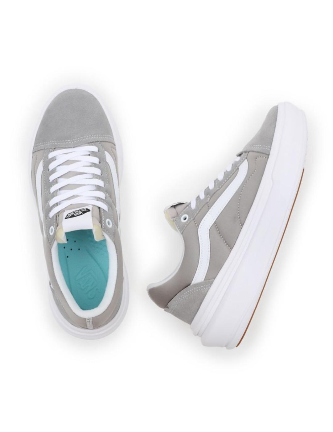 Vans old skool hombre plata hot sale