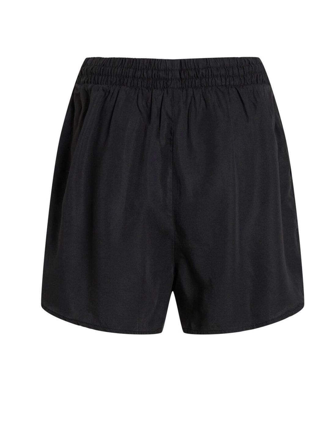 Short Vila Misti negro fuido para mujer