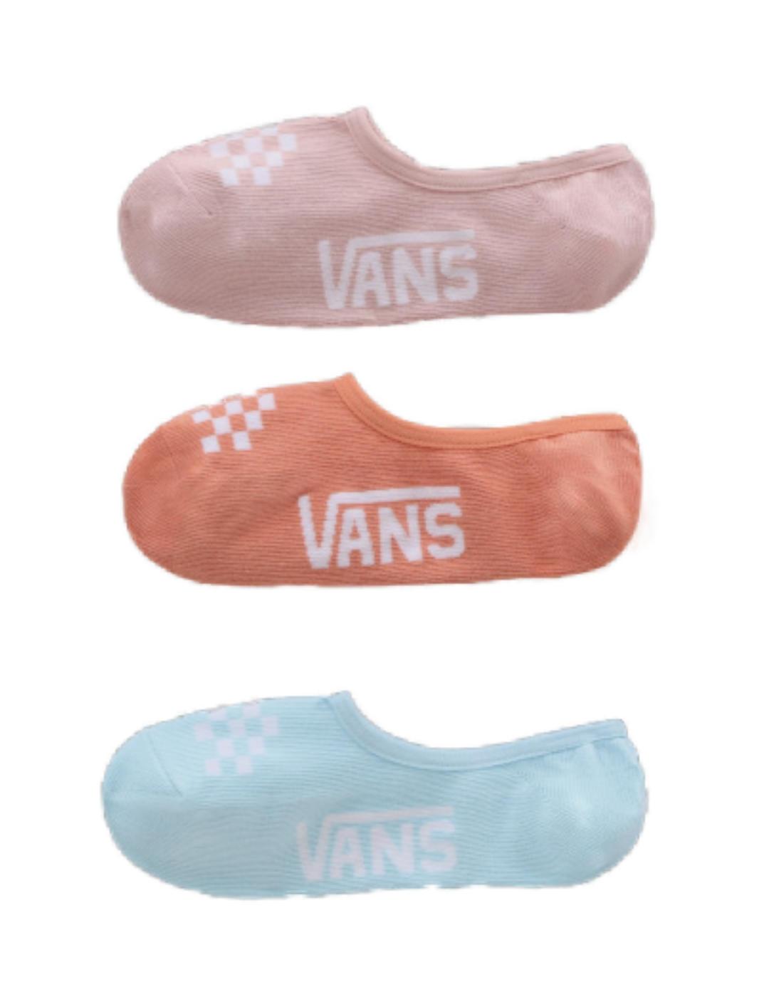 Pinkies Vans Classic Assorted azules pack 3 de mujer