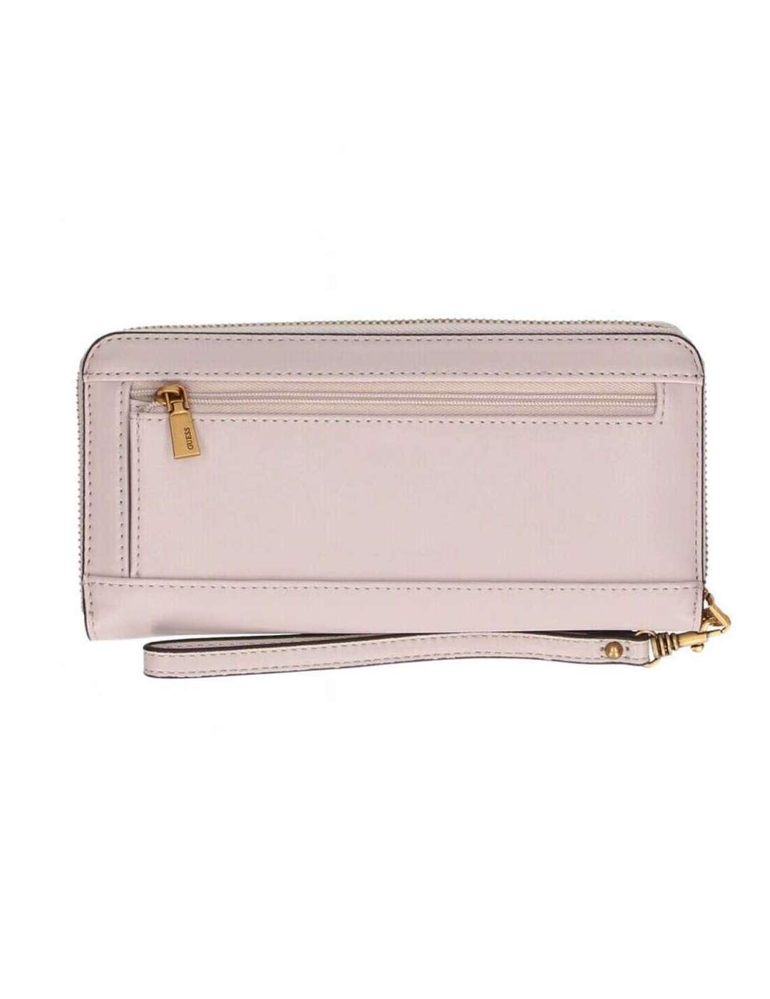 Cartera Guess Lauren lila con asa para mujer