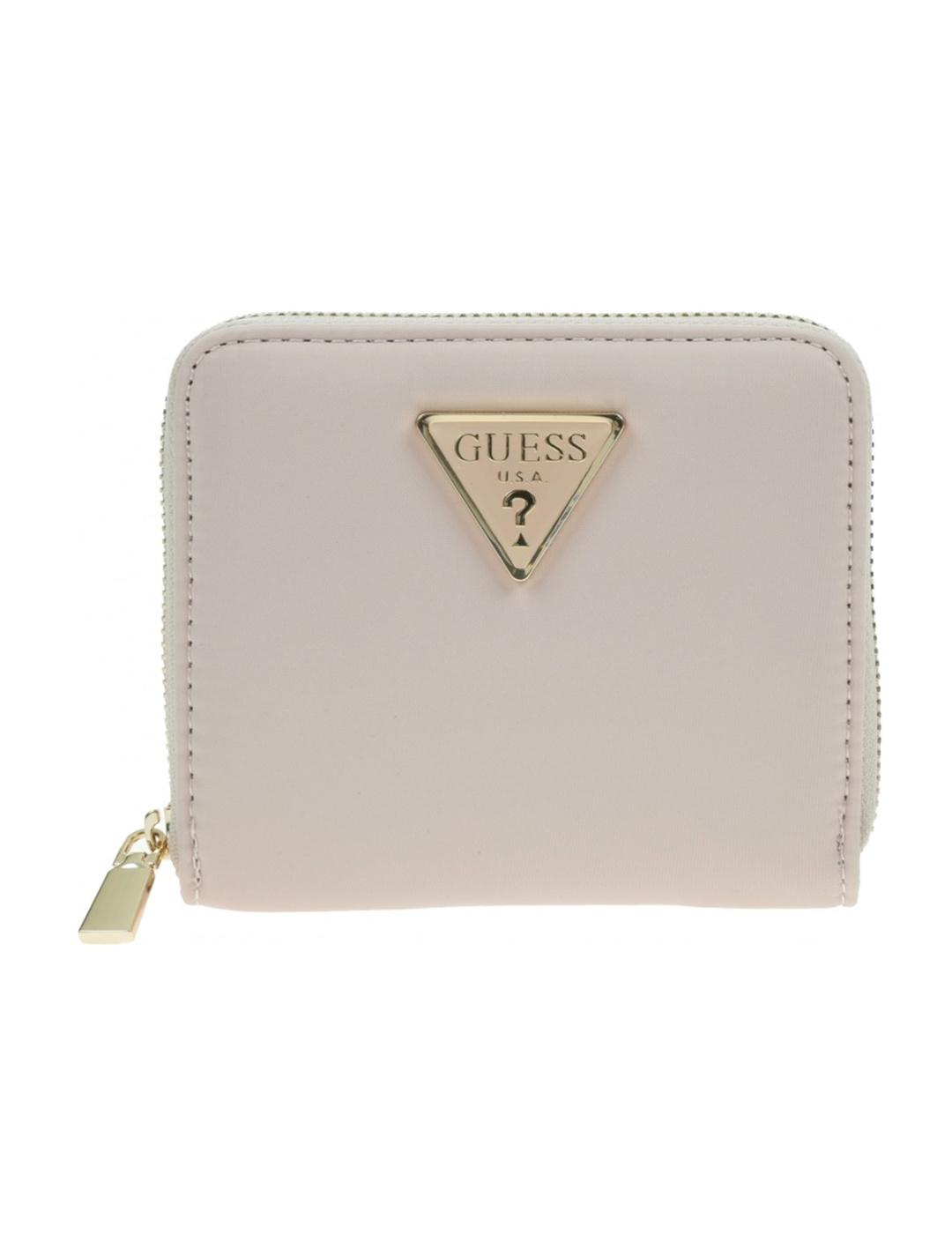 Monedero Guess Eco Gemma blanco para mujer