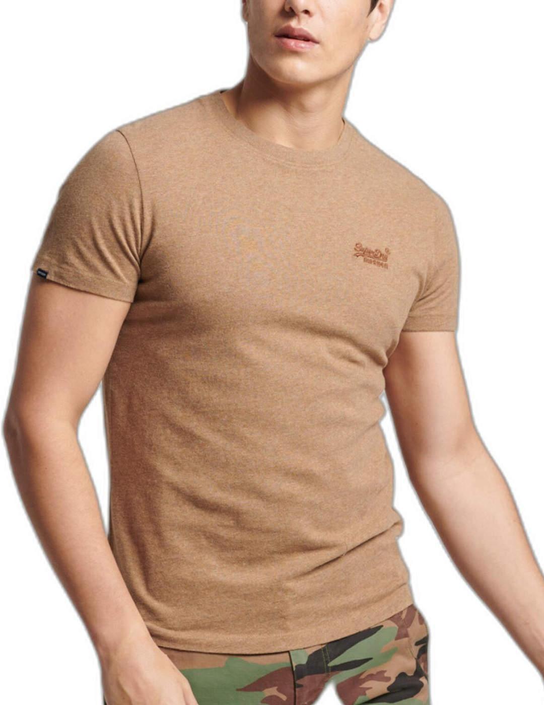 Camiseta Superdry Vintage marrón de hombre