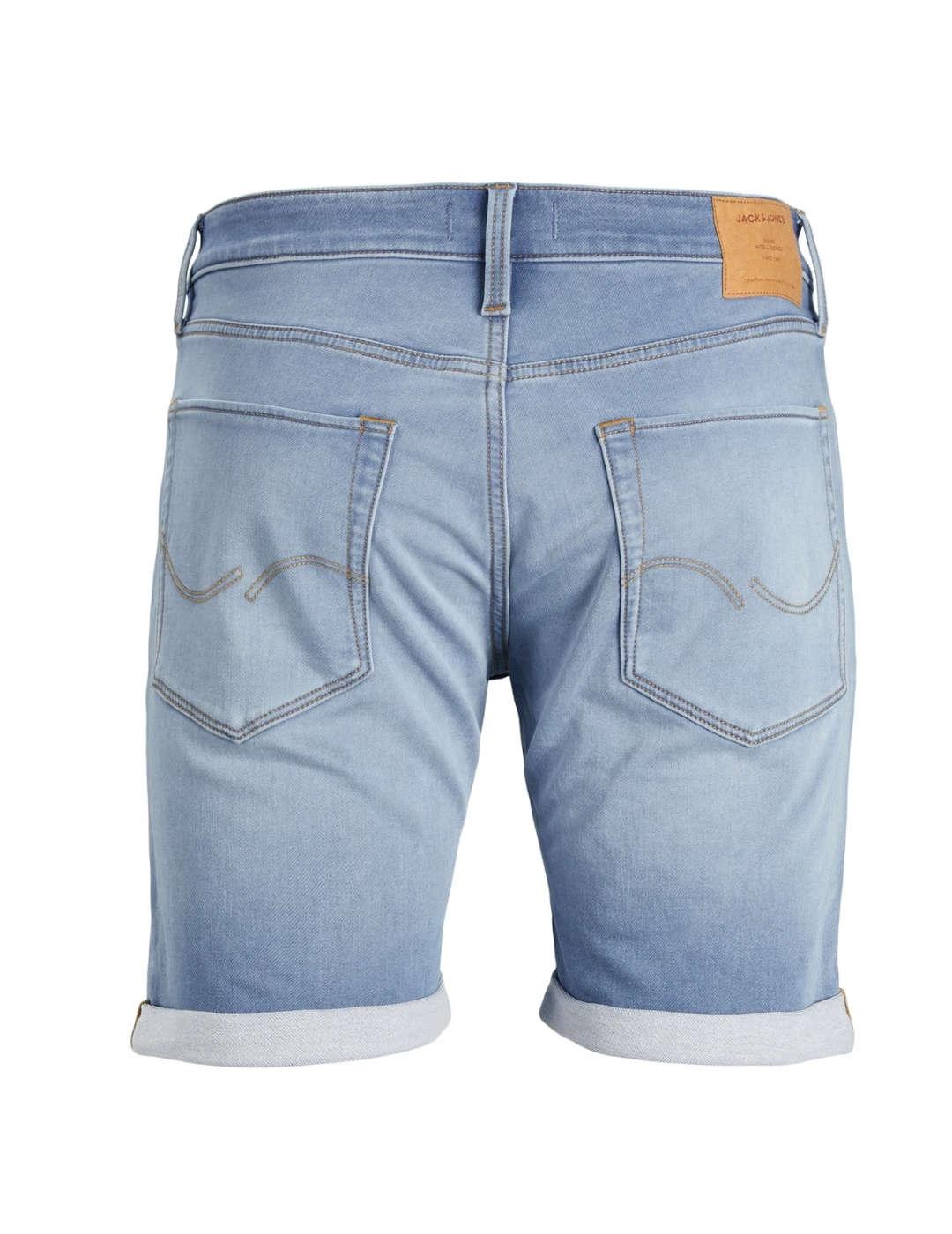 Shorts Jack&Jones Rick vaquero claro de hombre