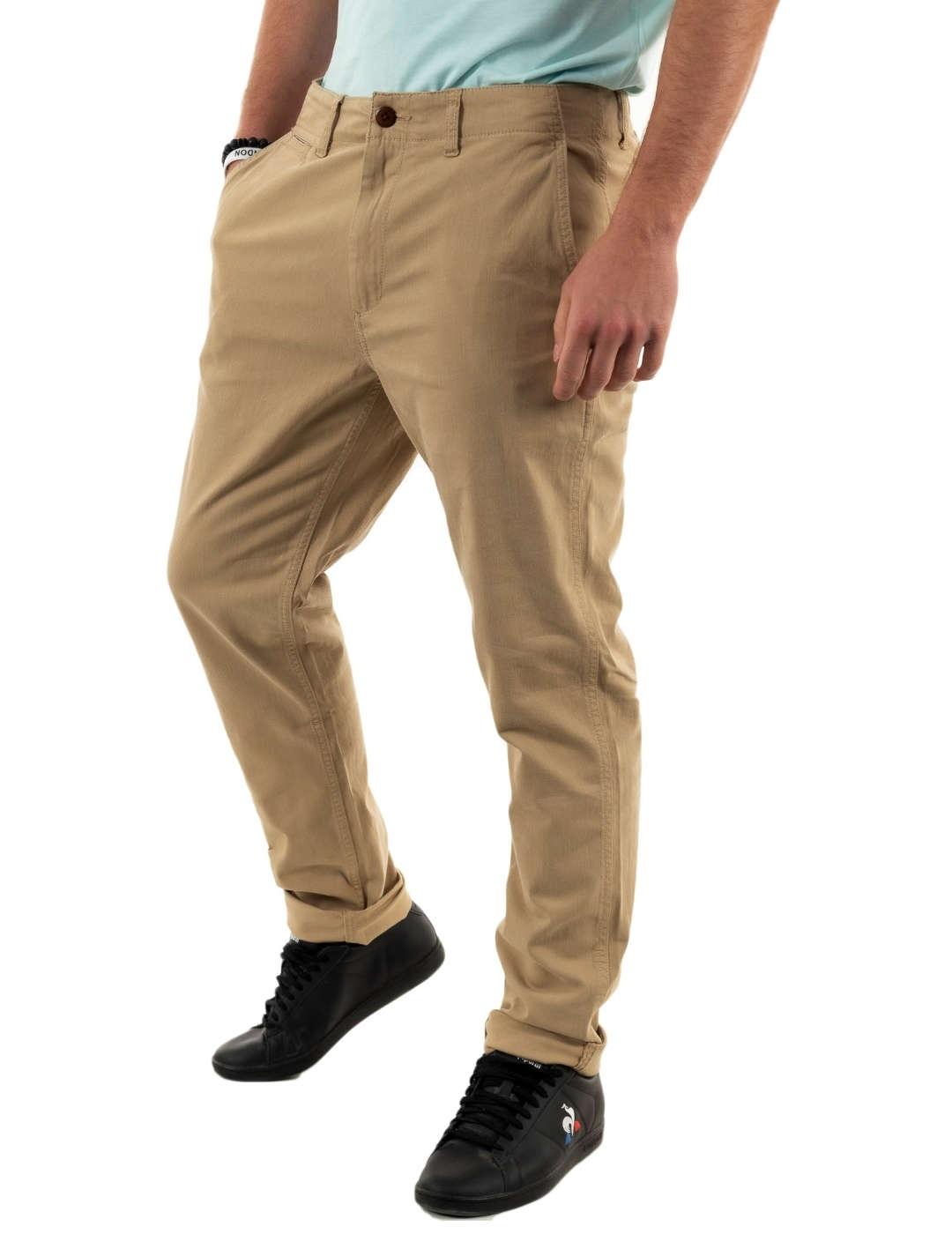 Pantalón Superdry chino beige para hombre