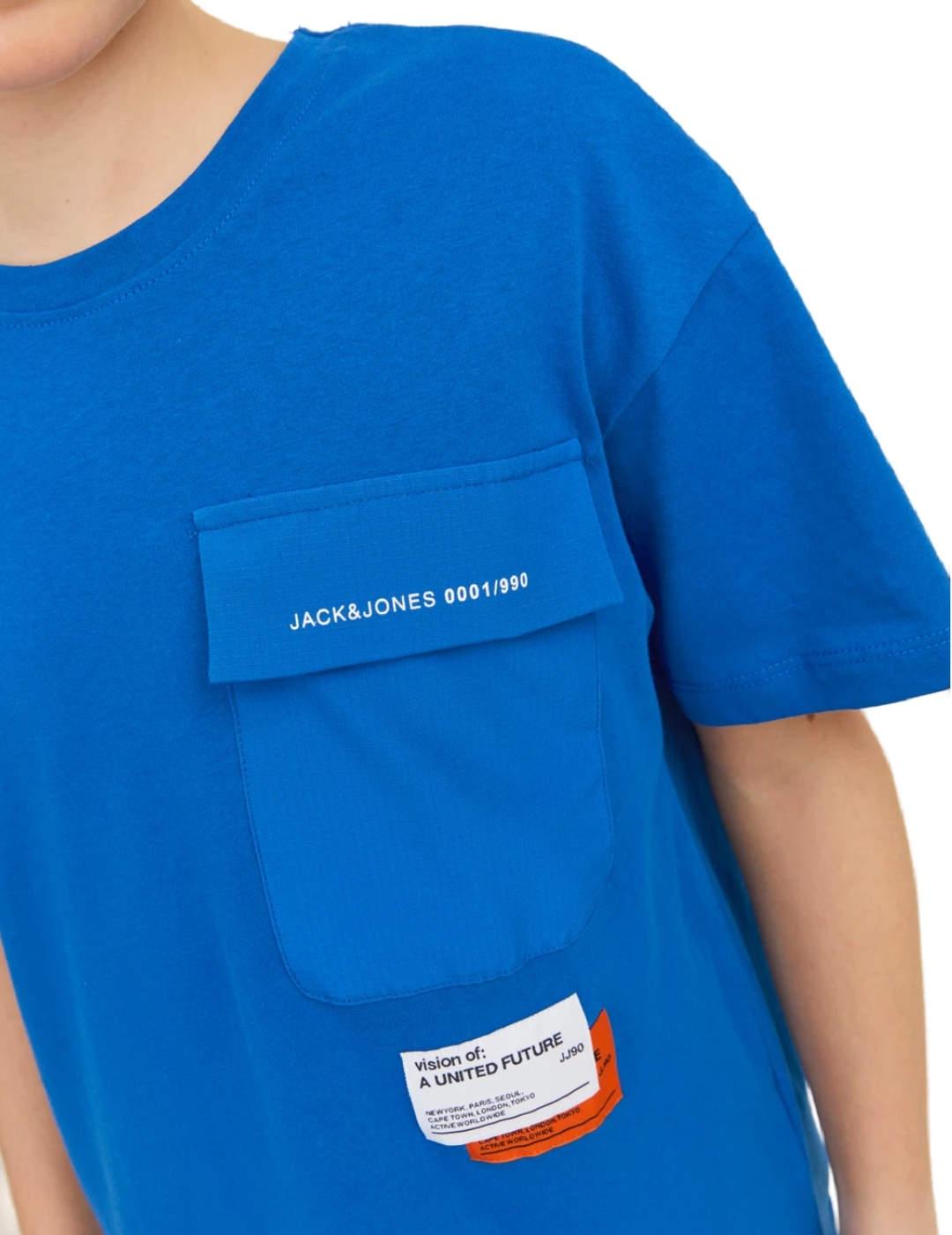 Camiseta Jack/df01Jones Junior Magic azul para niño