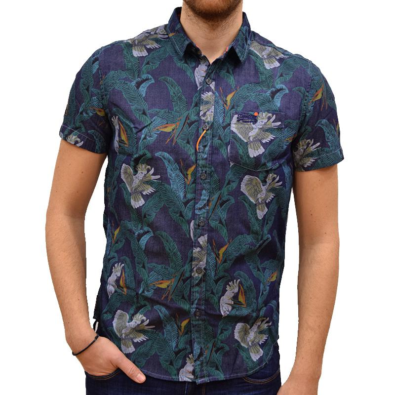 MIAMI LOOM SHIRT TROPICAL-U