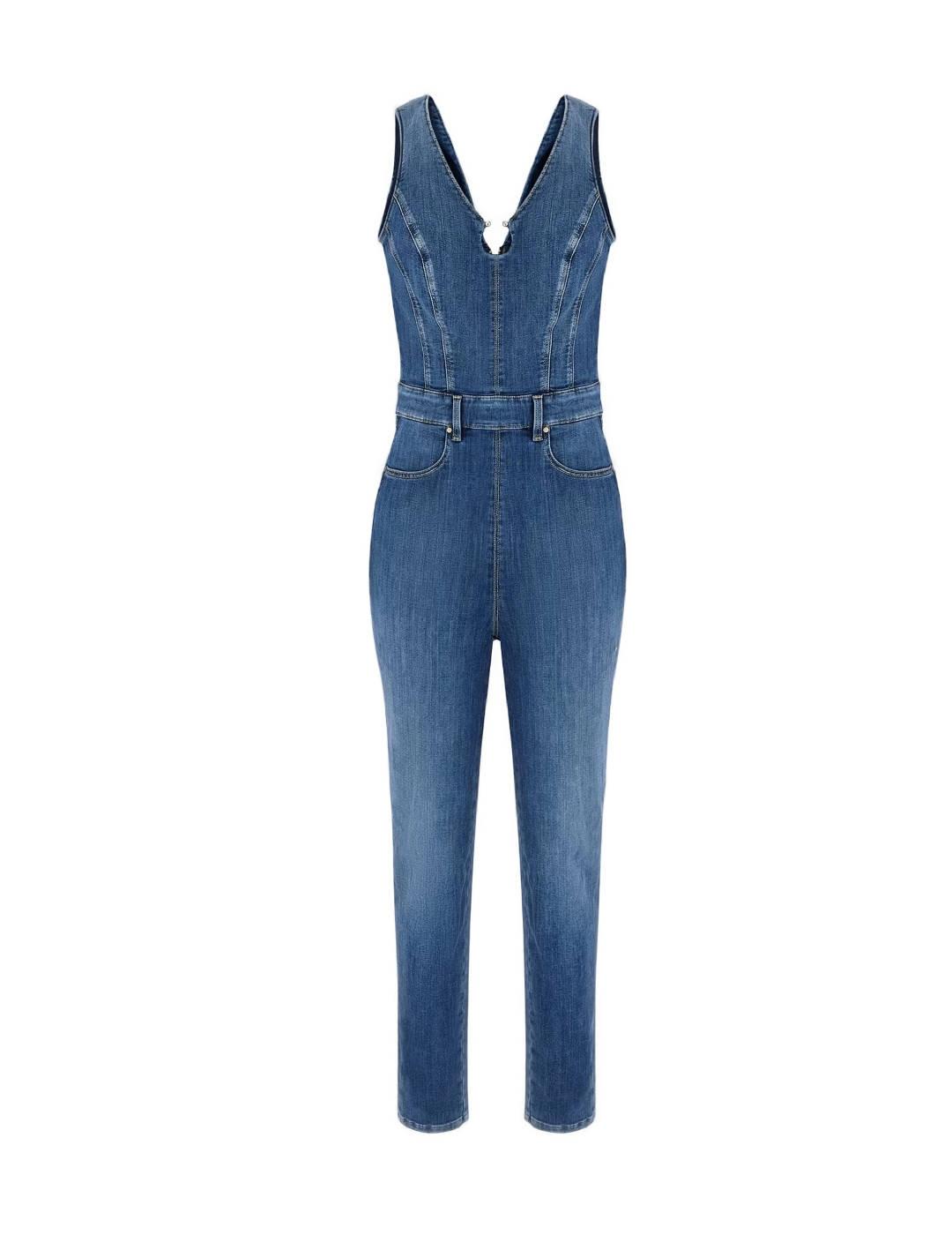 Mono Guess Ester vaquero azul ajustado para mujer