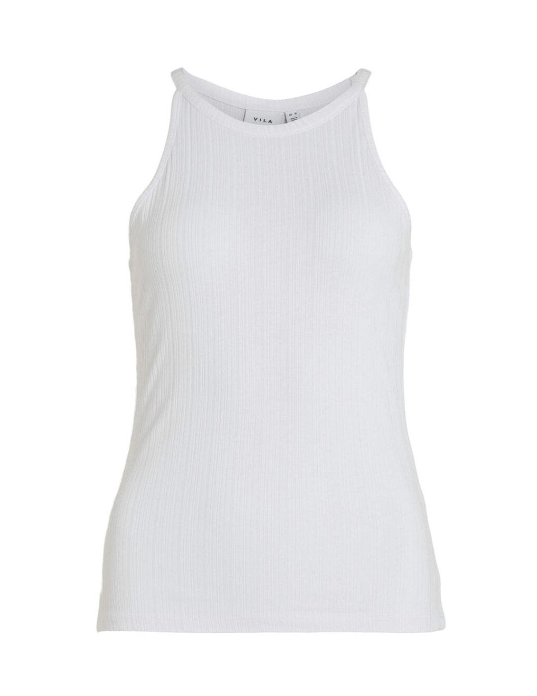 Top Vila Thalia blanco tirantes para mujer