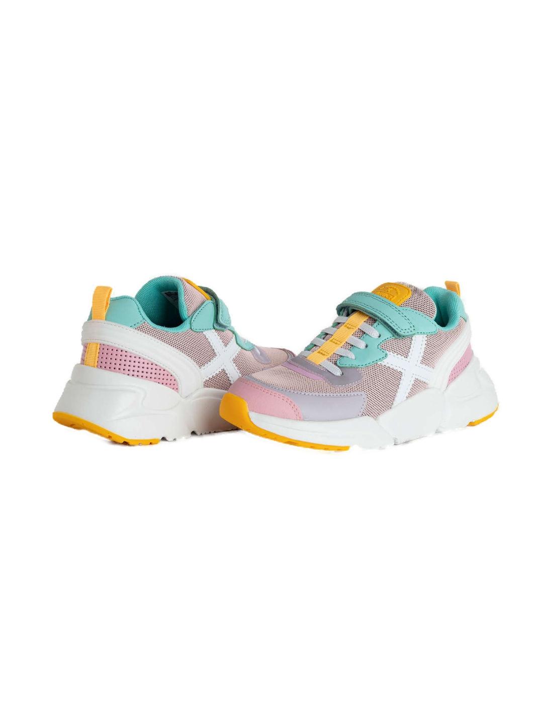 Zapatillas Munich mini Track Vco multicolor para niña