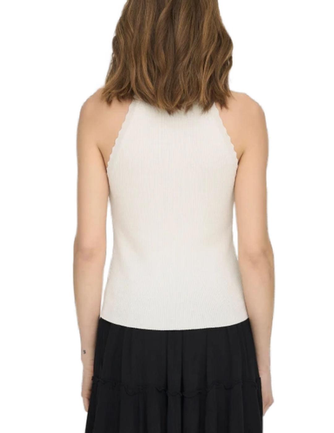 Camiseta Only Gemma blanco roto tirantes para mujer