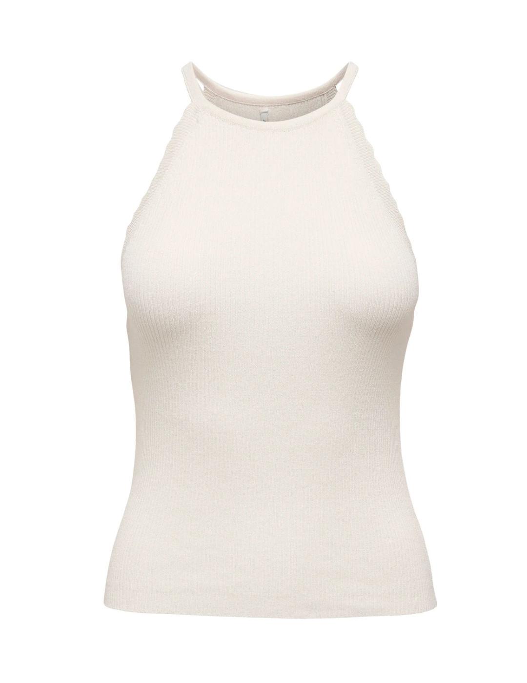 Camiseta Only Gemma blanco roto tirantes para mujer